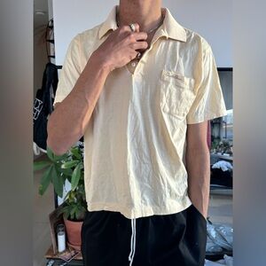 80’S ARNOLD PALMER CROPPED FIT LENGTH POLO SHIRT